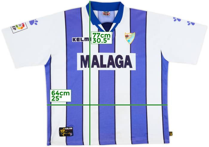 1998-99 Malaga Home Shirt - 6/10 - (XL)