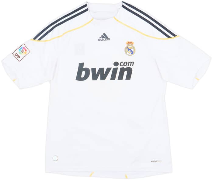 2009-10 Real Madrid Home Shirt Ronaldo #9 - 6/10 - (L)