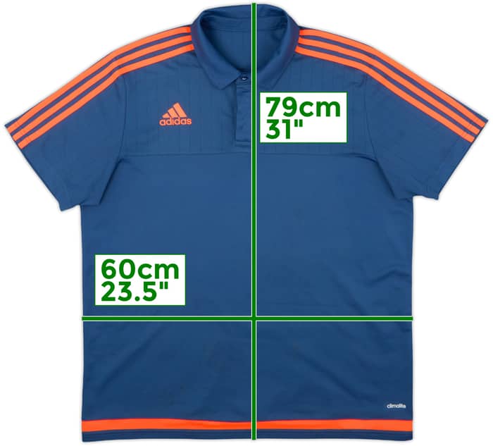 2015-16 Southampton adidas Polo Shirt - 5/10 - (XL)