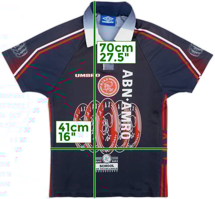 1997-98 Ajax Away Shirt - 7/10 - (M.Boys)