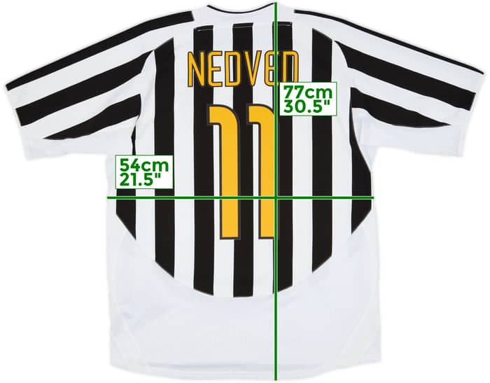 2003-04 Juventus Home Shirt Nedved #11 - 5/10 - (L)