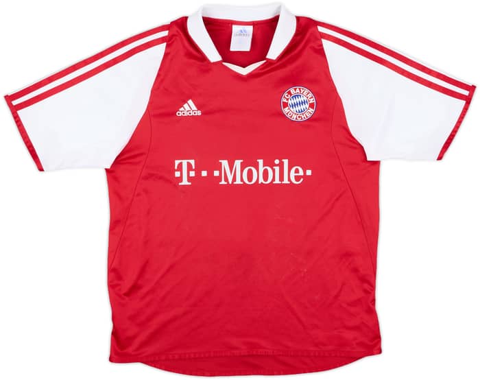 2003-04 Bayern Munich Home Shirt Makaay #10 - 6/10 - (L.Boys)