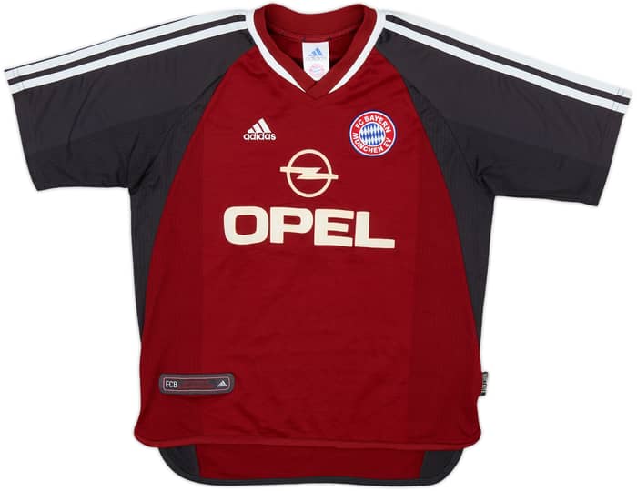 2001-02 Bayern Munich Home Shirt - 8/10 - (L.Boys)