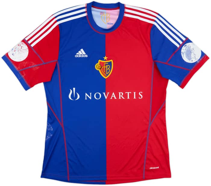 2013-14 FC Basel Home Shirt - 4/10 - (L)