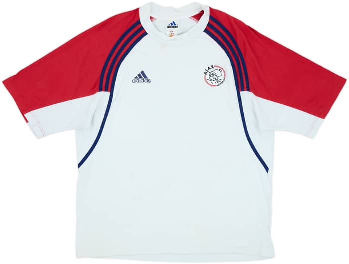 2000-01 Ajax adidas Cotton Tee - 6/10 - (L/XL)