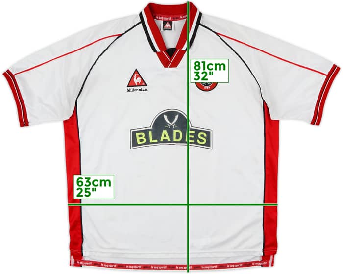 1999-00 Sheffield United Away Shirt - 6/10 - (XL)