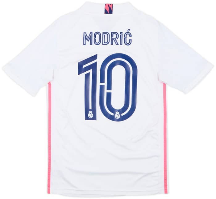 2020-21 Real Madrid Home Shirt Modric #10 - 9/10 - (S)