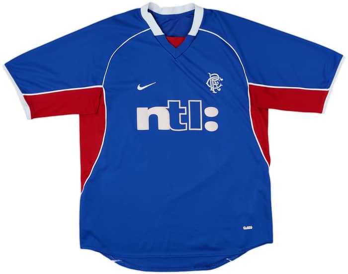 2001-02 Rangers Home Shirt - 7/10 - (S)