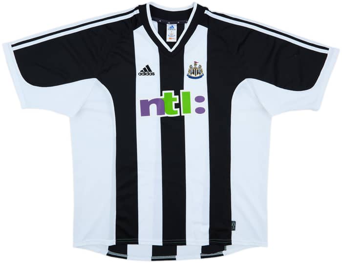 2001-03 Newcastle Home Shirt Shearer #9 - 7/10 - (XXL)