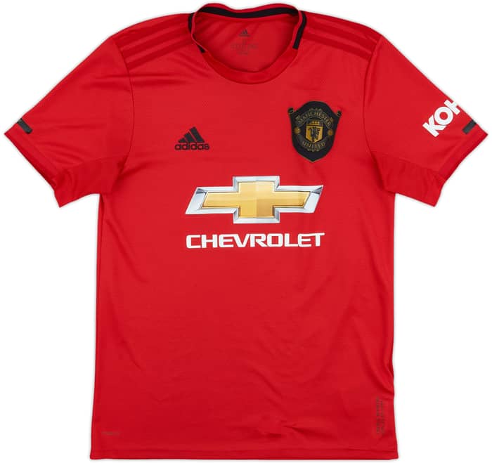 2019-20 Manchester United Home Shirt Pogba #6 - 7/10 - (S)