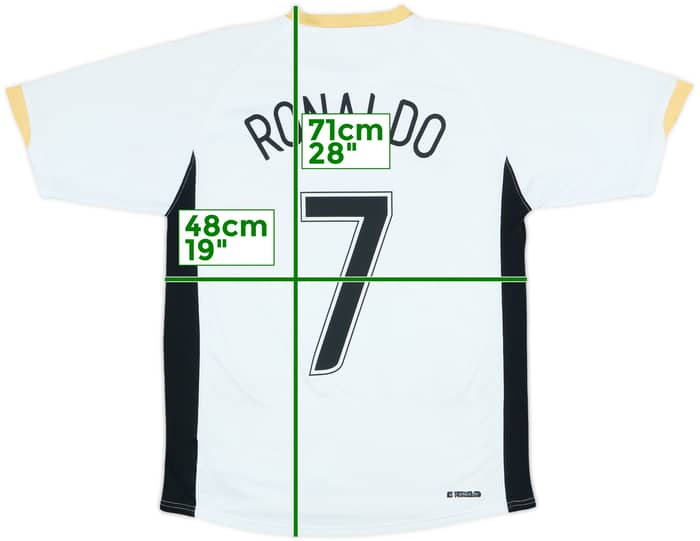 2006-08 Manchester United Away Shirt Ronaldo #7 - 7/10 - (S)