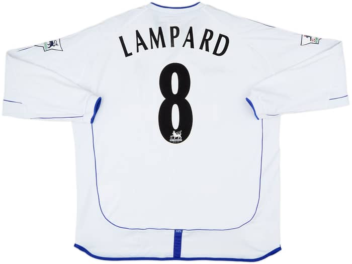 2001-03 Chelsea Away L/S Shirt Lampard #8 - 8/10 - (XXL)