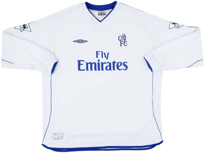 2001-03 Chelsea Away L/S Shirt Lampard #8 - 8/10 - (XXL)