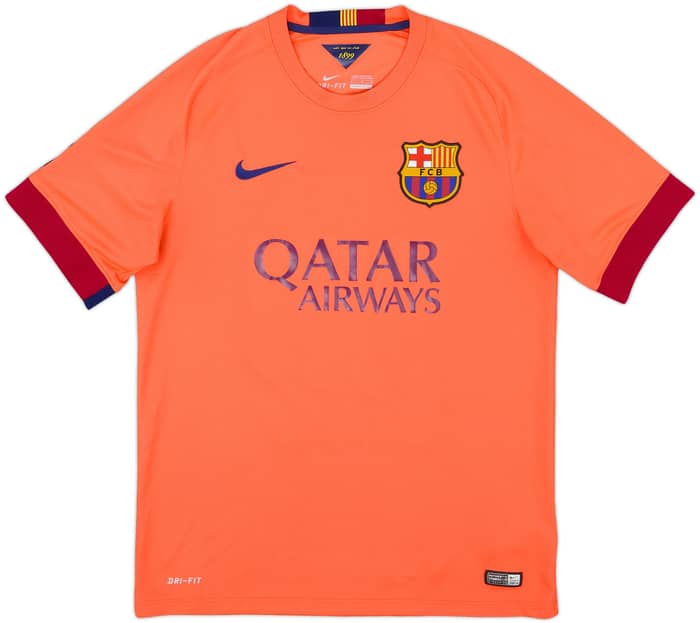 2014-15 Barcelona Away Shirt Messi #10 - 8/10 - (M)