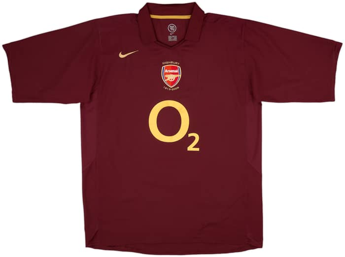 2005-06 Arsenal Home Shirt Henry #14 - 10/10 - (XL)