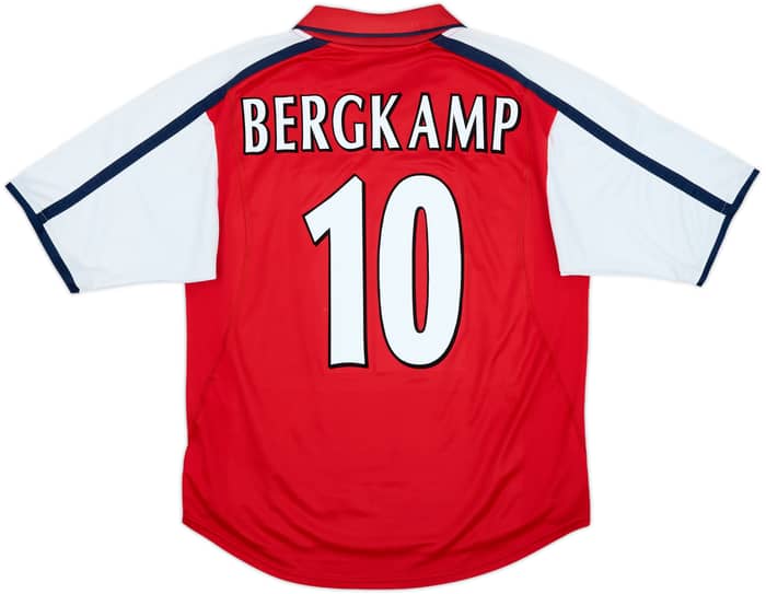 2000-02 Arsenal Home Shirt Bergkamp #10 - 6/10 - (M)