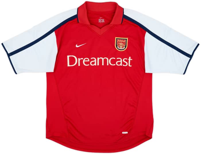 2000-02 Arsenal Home Shirt Bergkamp #10 - 6/10 - (M)