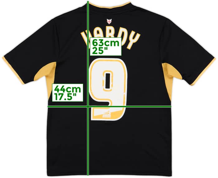 2012-13 Leicester Third Shirt Vardy #9 - 5/10 - (XL.Boys)