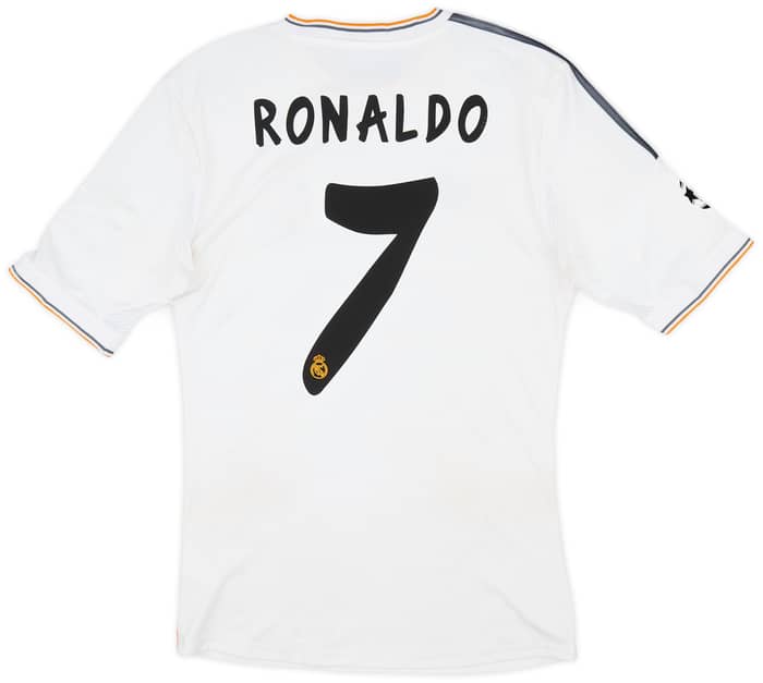 2013-14 Real Madrid Home Shirt Ronaldo #7 - 6/10 - (S)