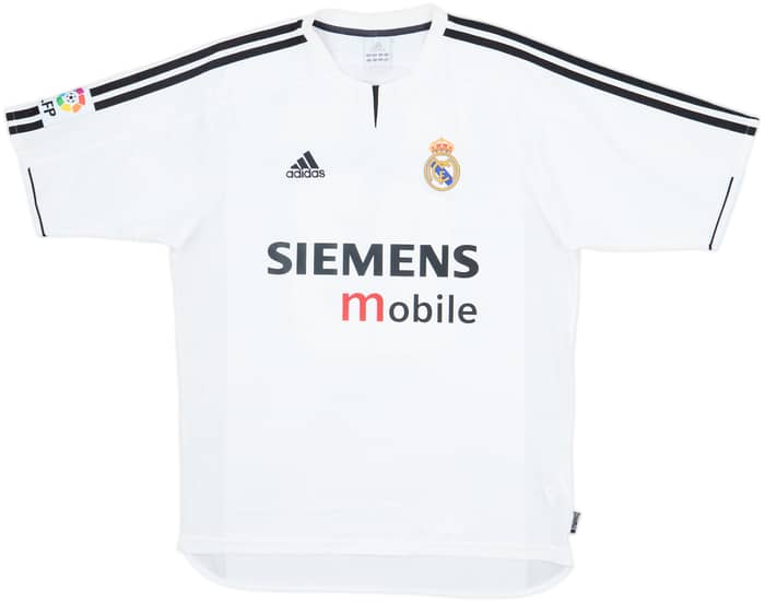 2003-04 Real Madrid Home Shirt Beckham #23 - 8/10 - (M)