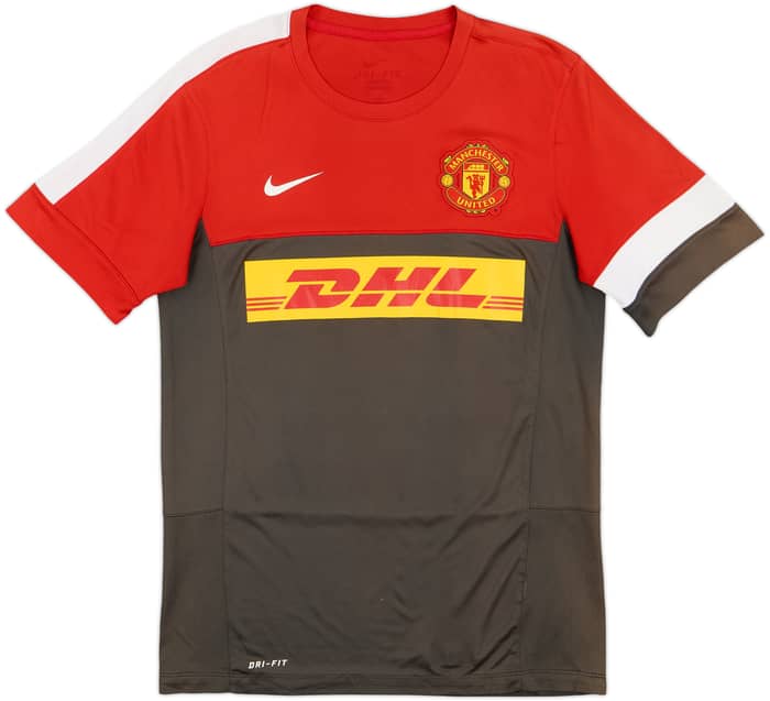 2012-13 Manchester United Nike Training Shirt - 7/10 - (L)