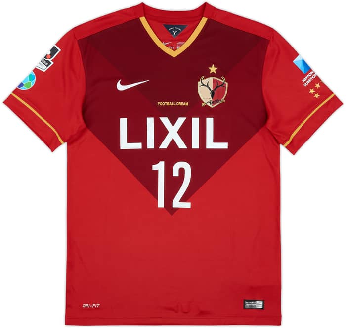 2015 Kashima Antlers Home Shirt #12 - 4/10 - (M)