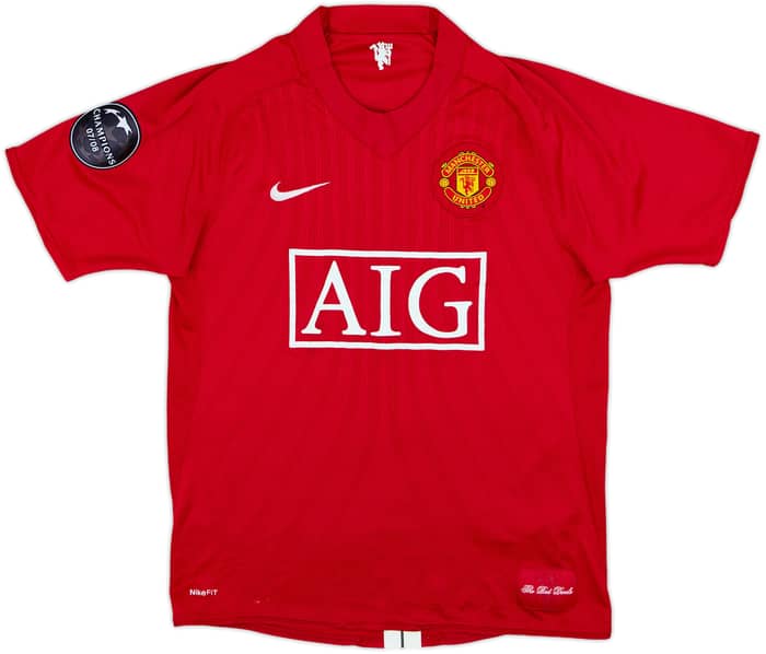 2007-09 Manchester United Home Shirt Ronaldo #7 - 6/10 - (S)