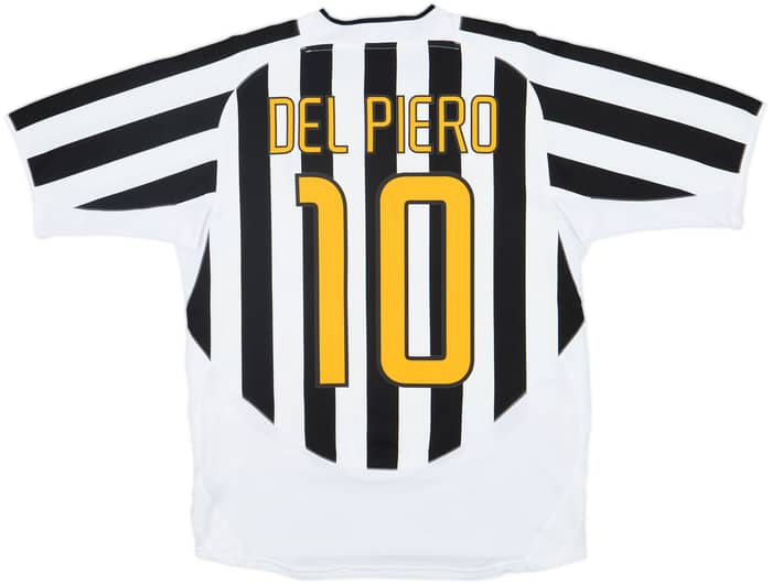 2003-04 Juventus Home Shirt Del Piero #10 - 7/10 - (M)