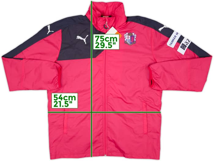 Chaqueta impermeable con capucha Puma Cerezo Osaka 2015 (M)