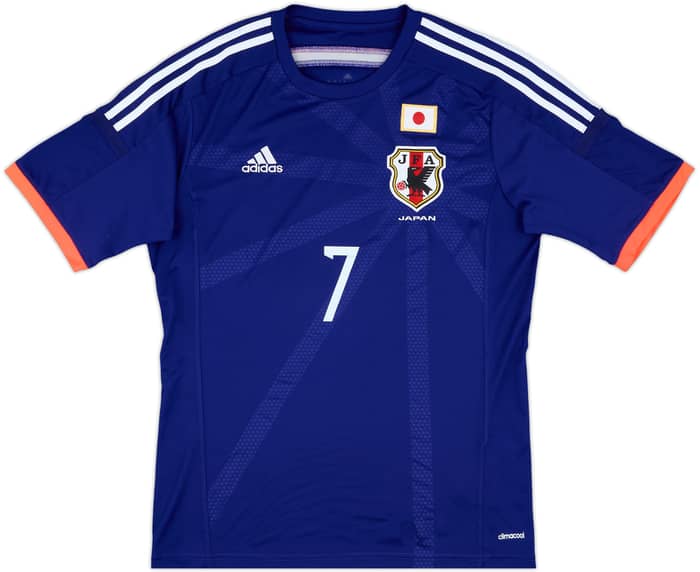 2013-15 Japan Home Shirt Endo #7 - 8/10 - (M)