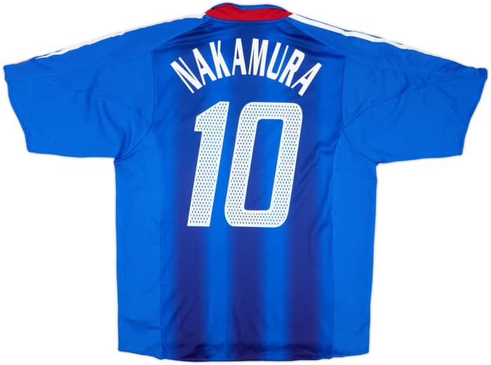 2004-06 Japan Home Shirt Nakaumura #10 - 8/10 - (M)