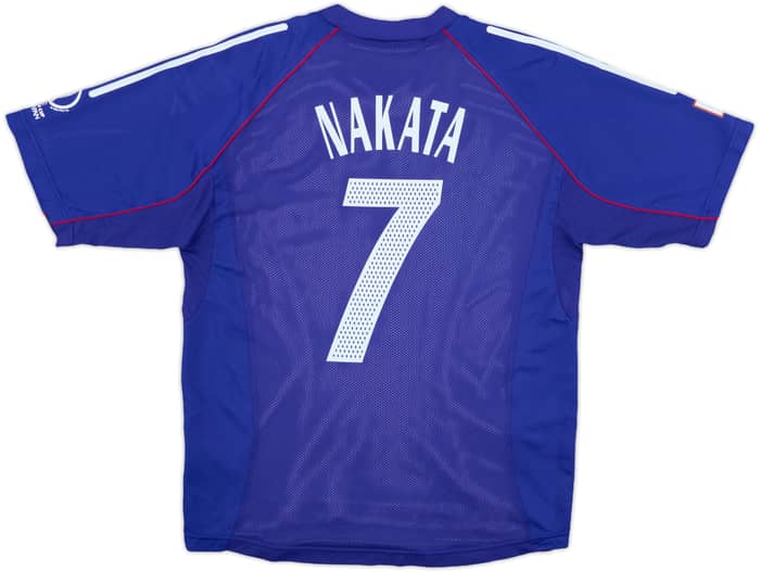 2002-04 Japan Player Issue Home Shirt Nakata #7 - 8/10 - (L)