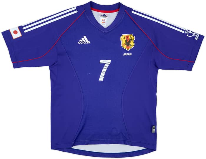 2002-04 Japan Home Shirt Nakata #7 - 8/10 - (M)