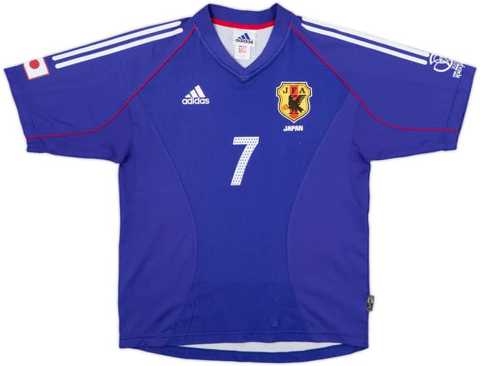 2002-04 Japan Home Shirt Nakata #7 - 10/10 - (M)