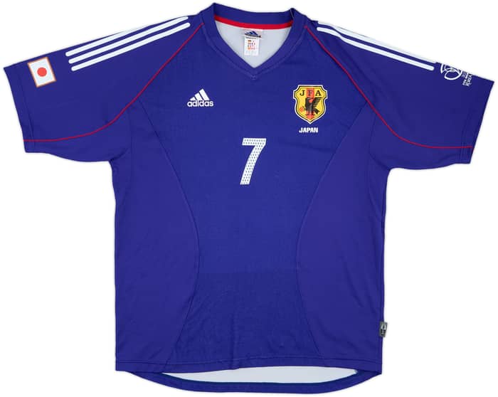 2002-04 Japan Home Shirt Nakata #7 - 9/10 - (XL)