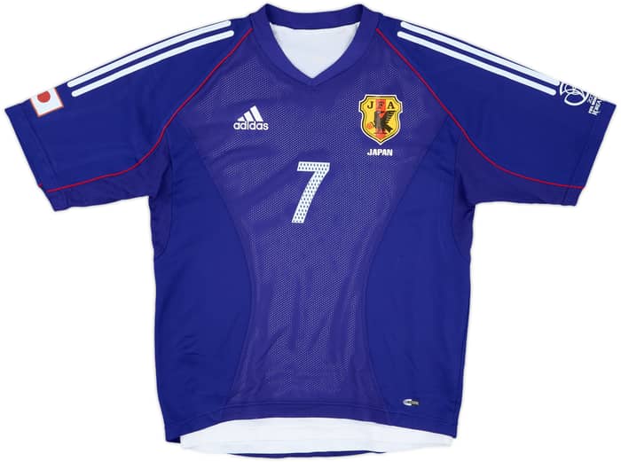 2002-04 Japan Player Issue Home Shirt Nakata #7 - 8/10 - (S)