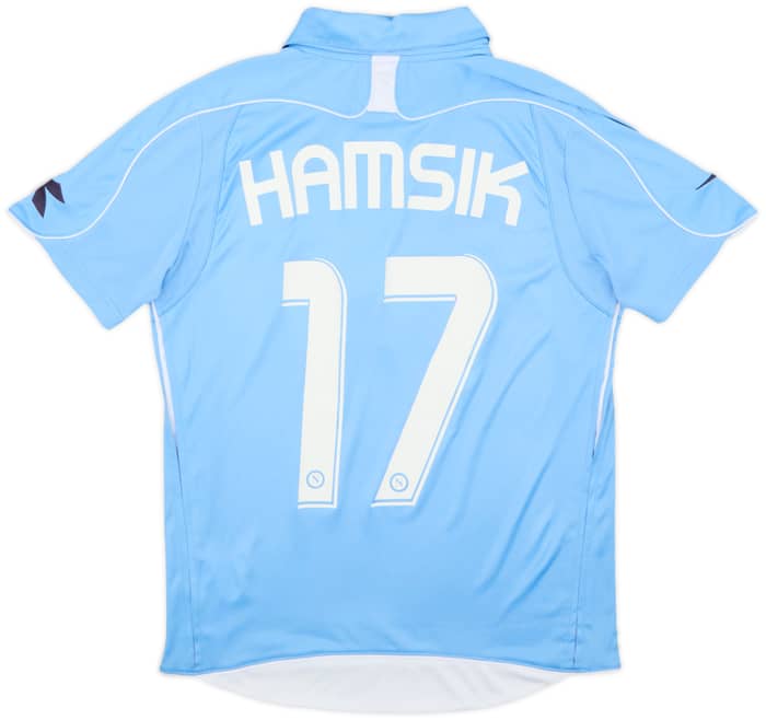 2008-09 Napoli Home Shirt Hamsik #17 - 6/10 - (S)