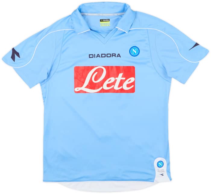 2008-09 Napoli Home Shirt Hamsik #17 - 6/10 - (S)