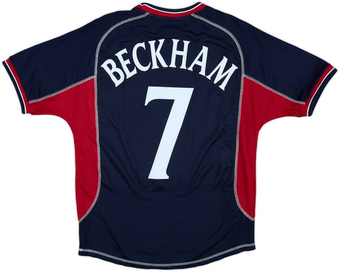 2000-01 Manchester United Third Shirt Beckham #7 - 9/10 - (M)