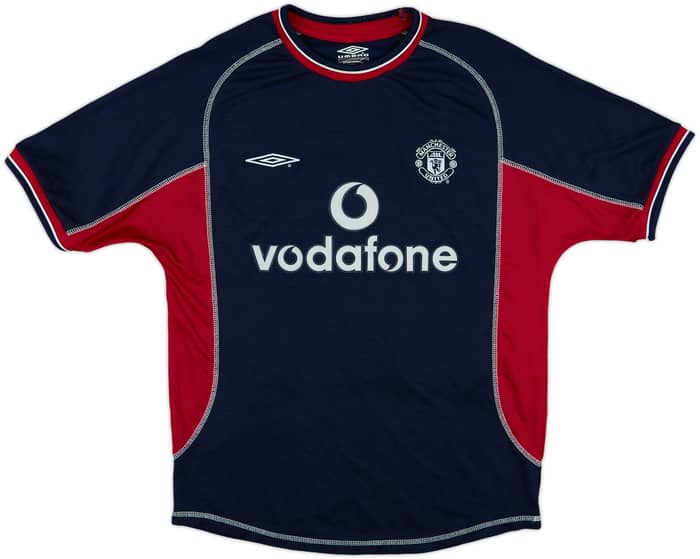 2000-01 Manchester United Third Shirt Beckham #7 - 9/10 - (M)