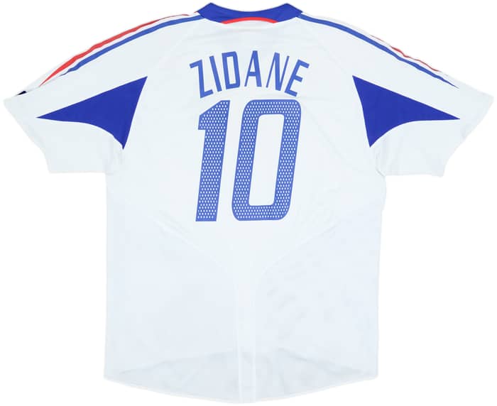 2004-06 France Away Shirt Zidane #10 - 6/10 - (XL)