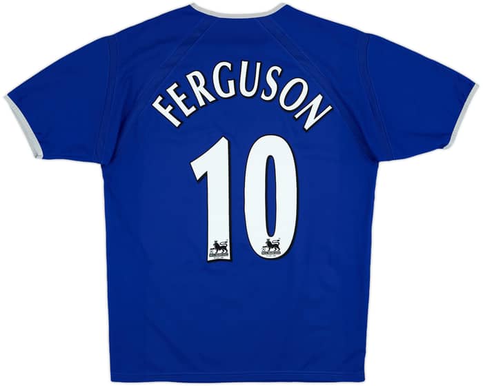 2003-04 Everton Home Shirt Ferguson #10 - 7/10 - (M)
