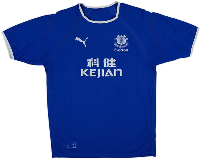 2003-04 Everton Home Shirt Ferguson #10 - 7/10 - (M)