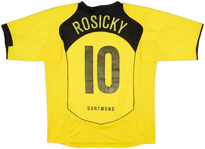 2004-05 Borussia Dortmund Home Shirt Rosicky #10 - 6/10 - (L)