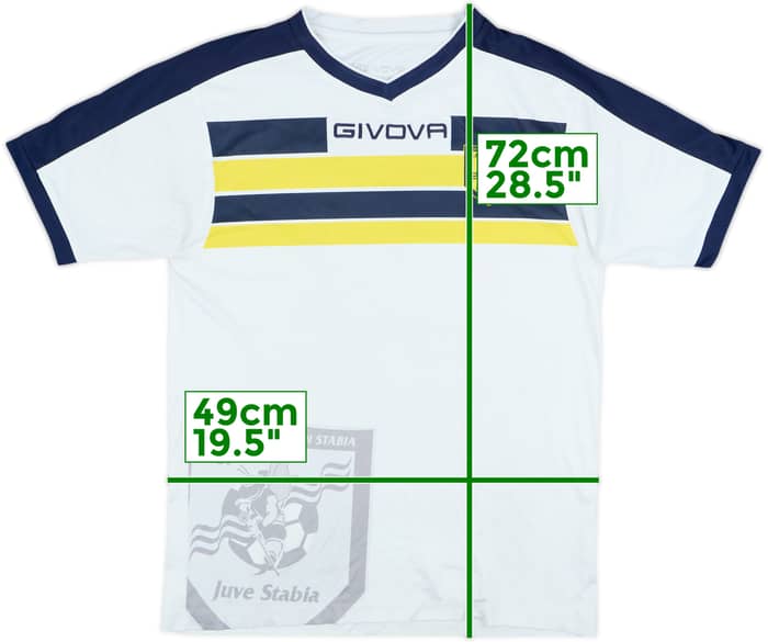 2021-22 Juve Stabia Away Shirt #15 - 7/10 - (S)