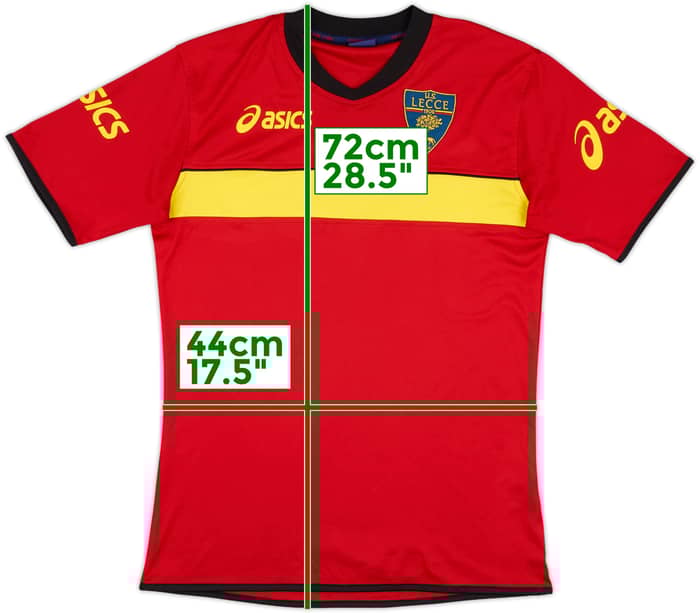 2007-08 Lecce Asics Training Shirt - 8/10 - (S)