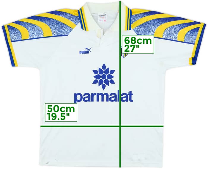 1995-97 Parma Basic Home Shirt - 6/10 - (S)