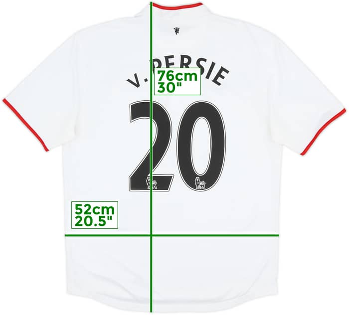 2012-14 Manchester United Away Shirt v.Persie #20 - 7/10 - (L)