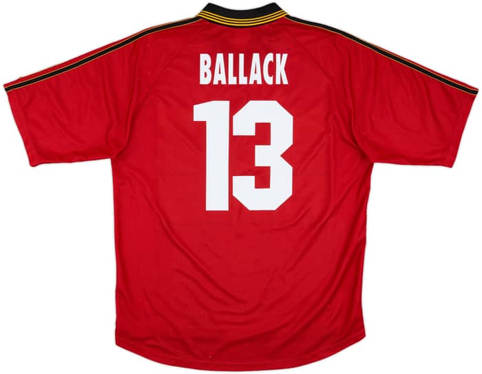 1998-00 Bayer Leverkusen Home Shirt Ballack #13 - 6/10 - (L)