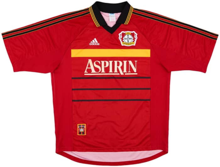 1998-00 Bayer Leverkusen Home Shirt Ballack #13 - 6/10 - (L)